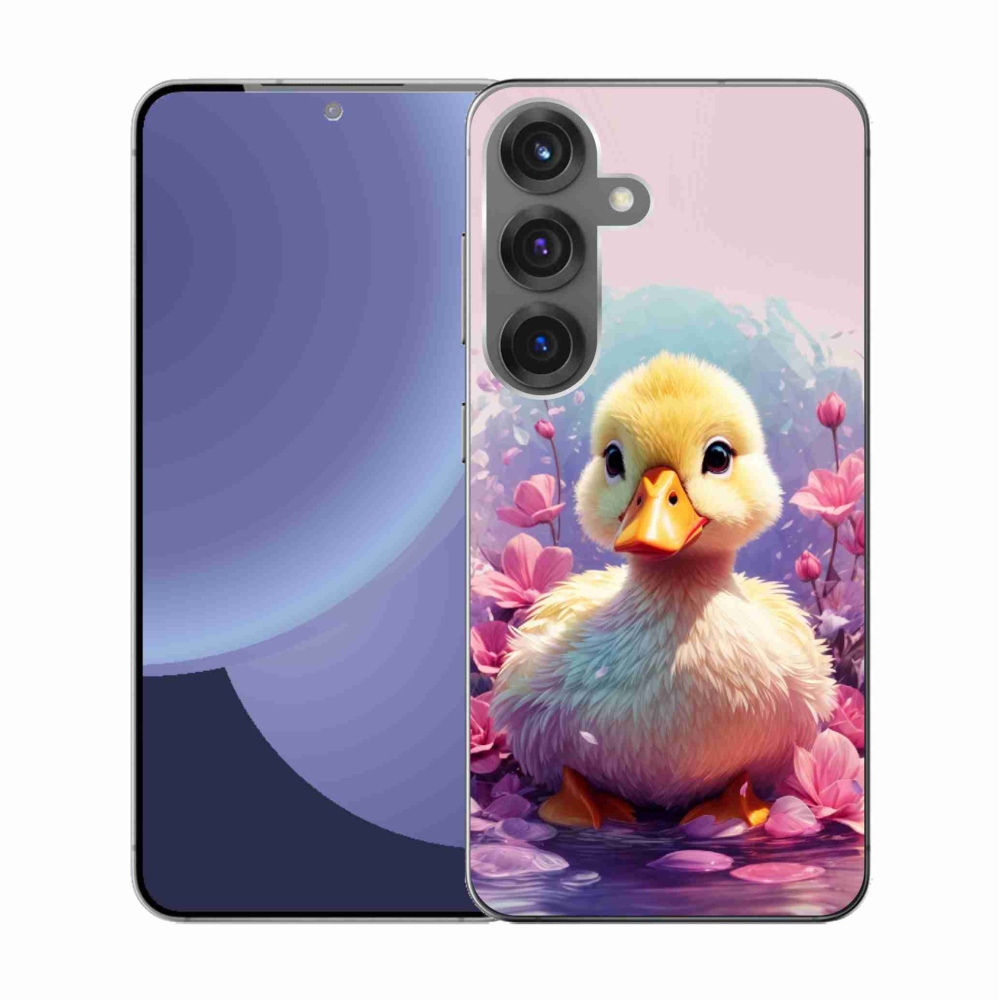 Gelový kryt mmCase na Samsung Galaxy S25 - kachnička