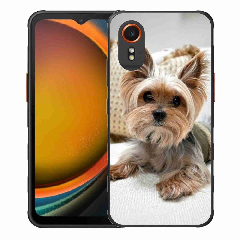 Gelový obal mmCase na Samsung Galaxy Xcover 7 - jorkšír 5