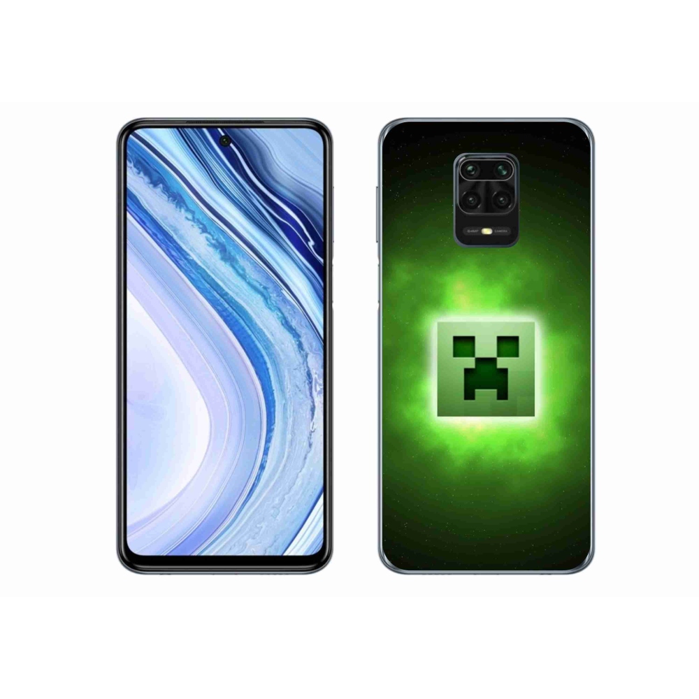 Gelový kryt mmCase na Xiaomi Redmi Note 9 Pro - minecraft