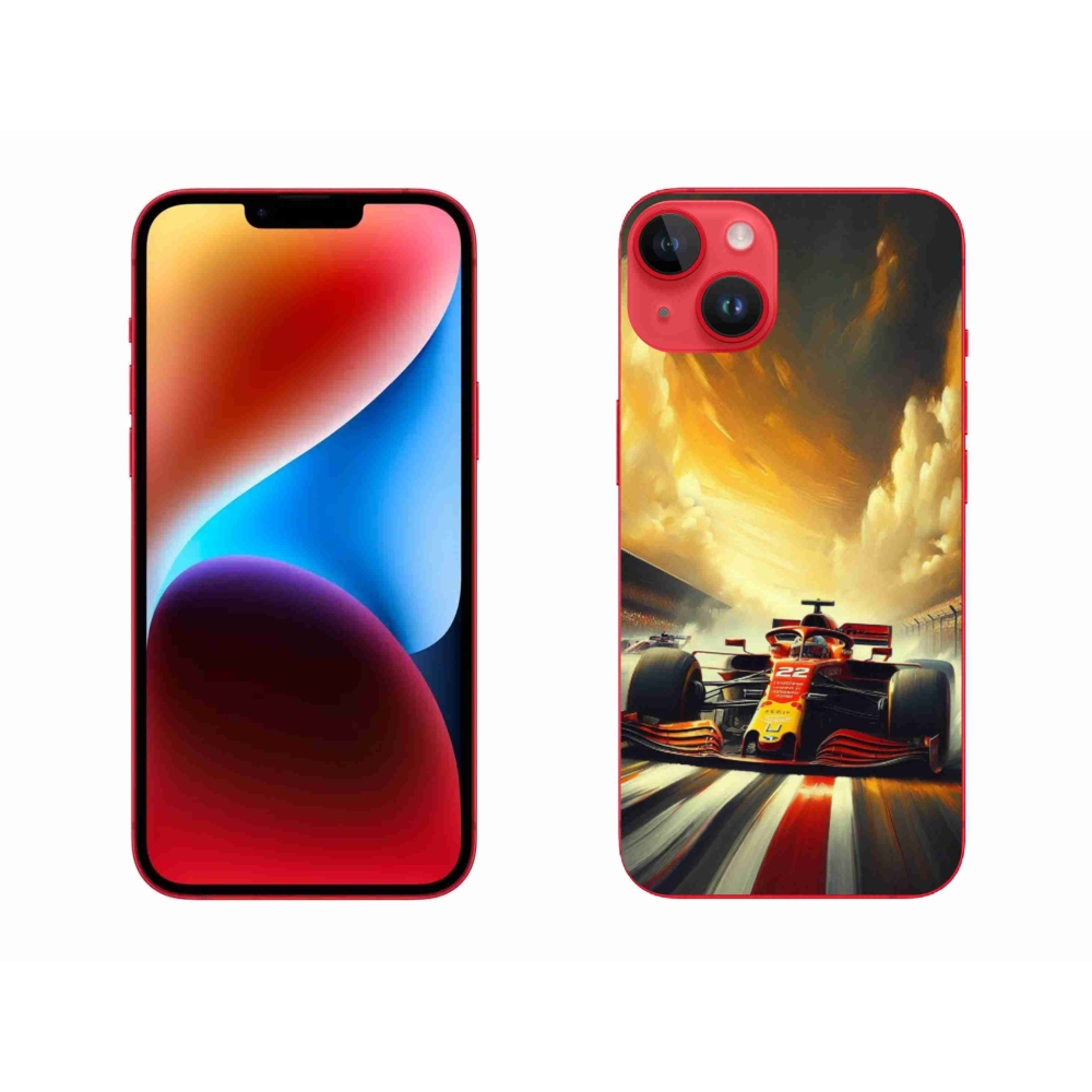 Gelový kryt mmCase na iPhone 14 Plus - formule 2