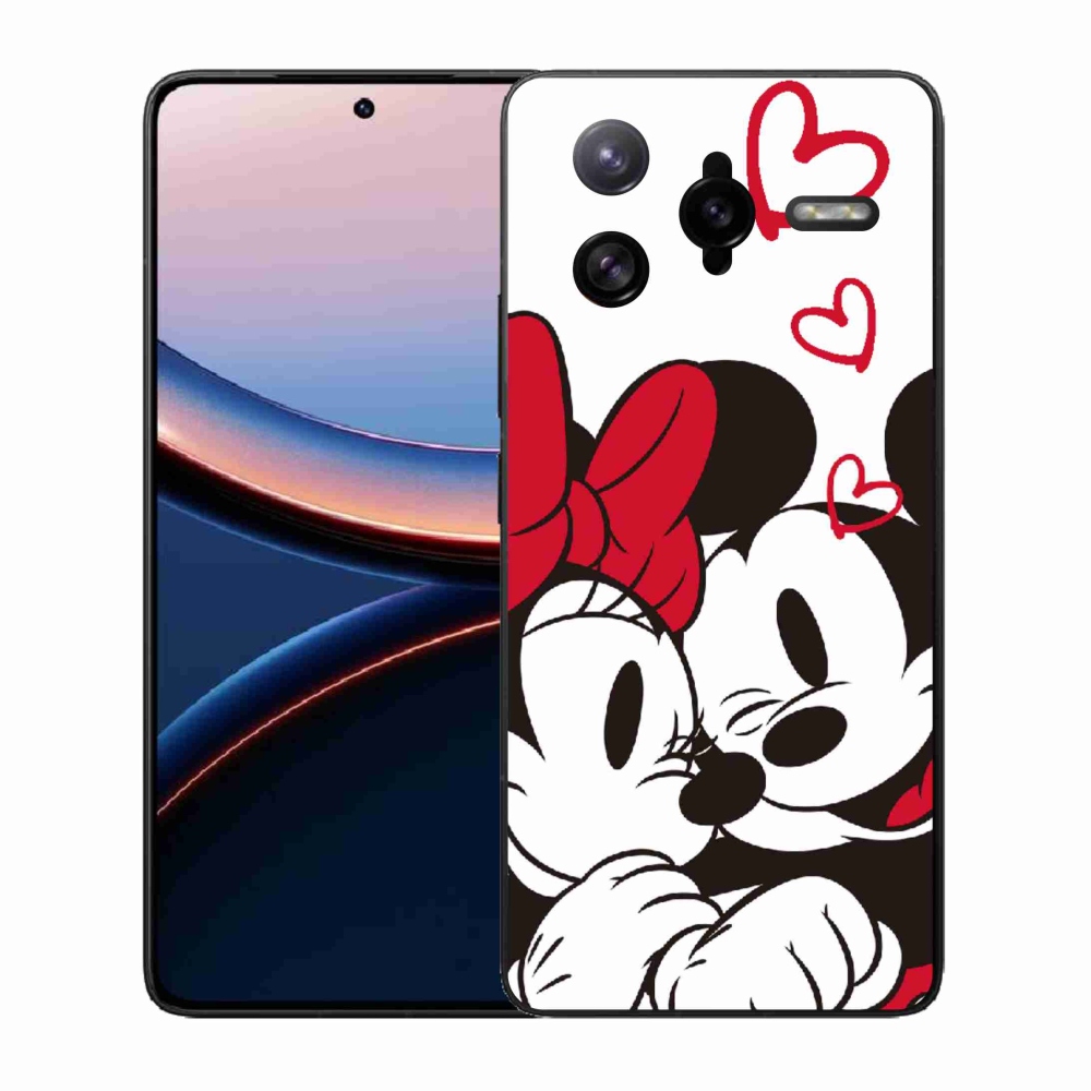 Gelový kryt mmCase na Xiaomi Poco F7 Ultra - minnie a mickey
