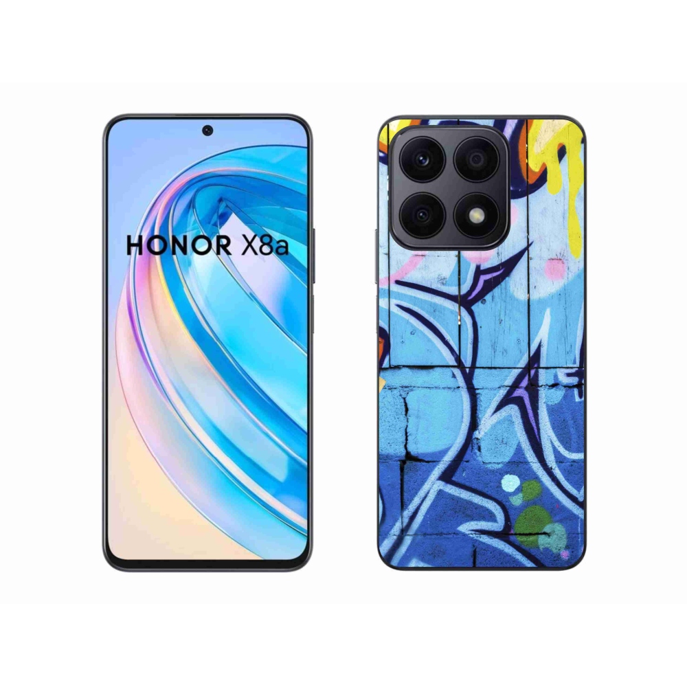 Gelový kryt mmCase na Honor X8a - graffiti
