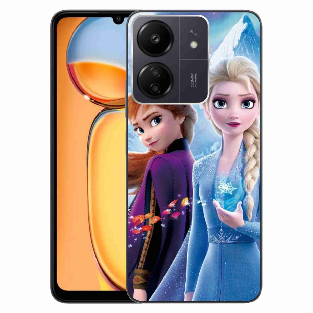 Gelový kryt mmCase na Xiaomi Poco C65/Redmi 13C - ledové království 3