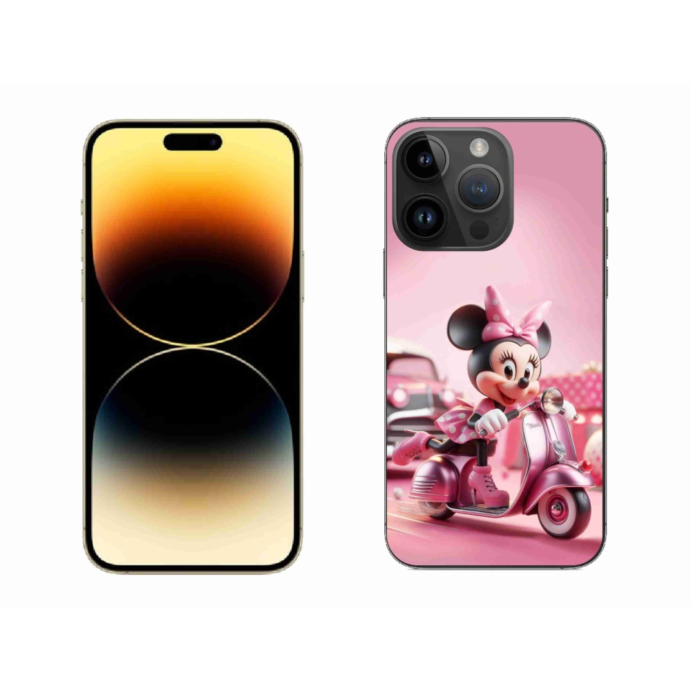 Gelový kryt mmCase na iPhone 14 Pro Max 6.7 - minnie 1