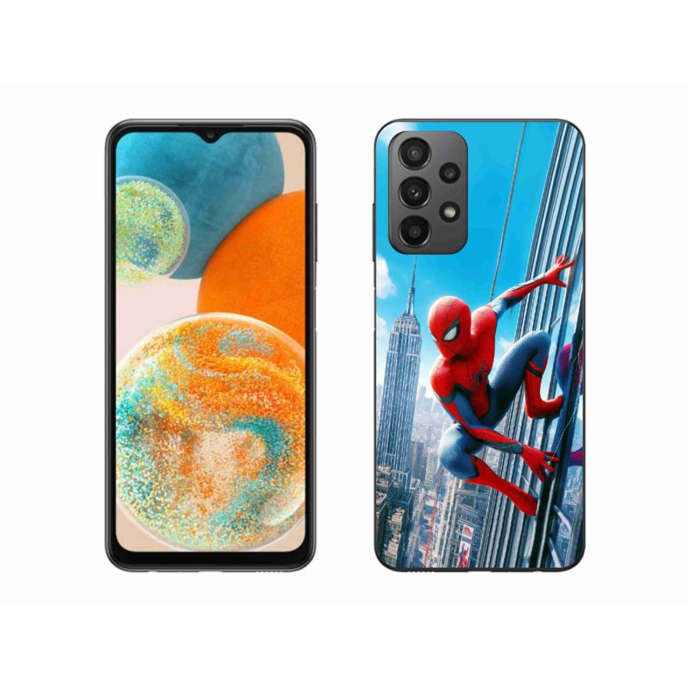 Gelový kryt mmCase na Samsung Galaxy A23 4G/5G - spiderman