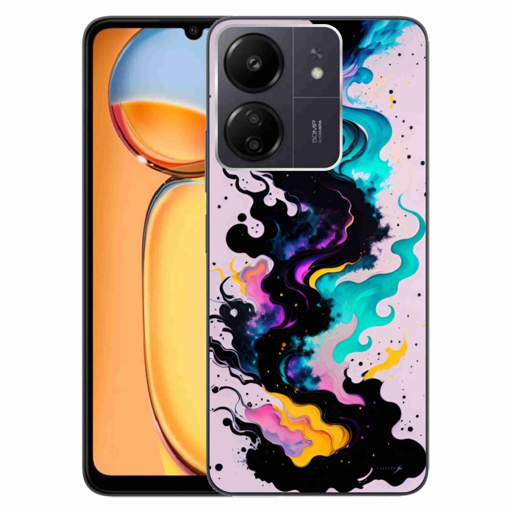 Gelový kryt mmCase na Xiaomi Poco C65/Redmi 13C - abstraktní motiv 4