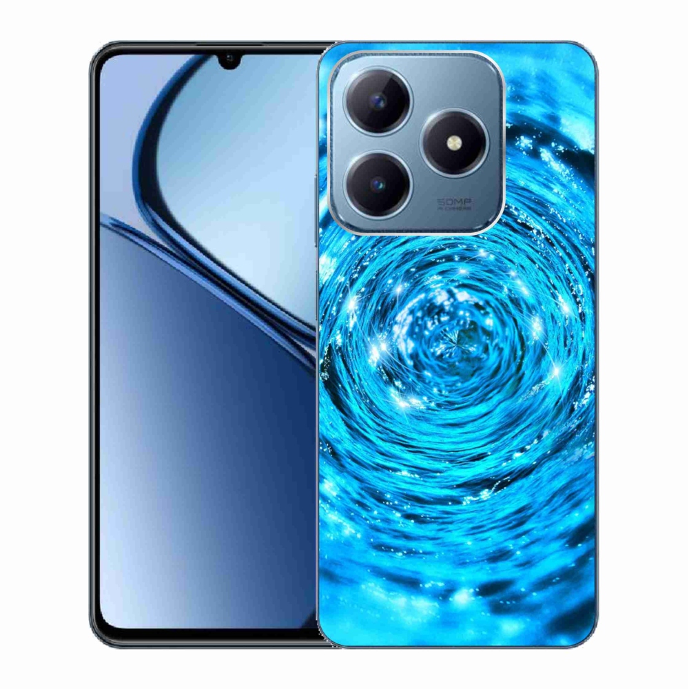 Gelový kryt mmCase na Realme C63 - vodní vír