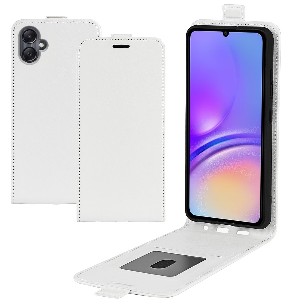 Vertical knížkové pouzdro na Samsung Galaxy A06 4G - bílé