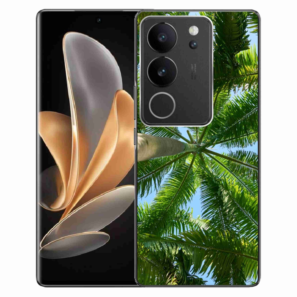 Gelový kryt mmCase na Vivo V29 5G - palmy