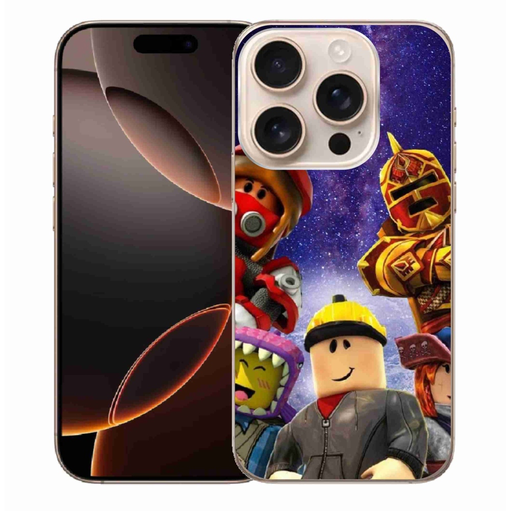 Gelový kryt mmCase na iPhone 16 Pro Max - roblox 3