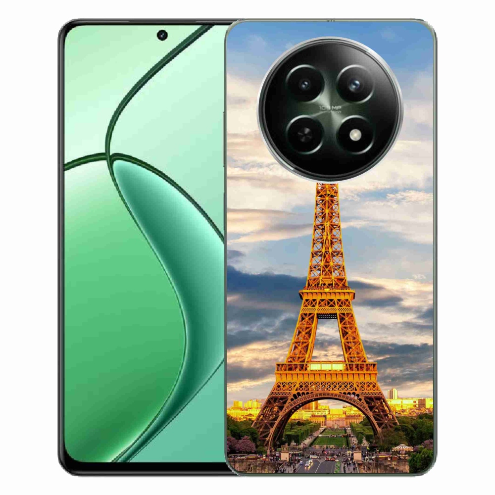 Gelový kryt mmCase na Realme 12 5G/12x 5G - eiffelova věž 3