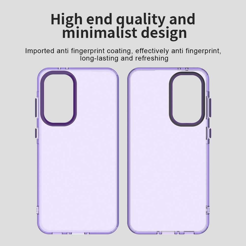 Candy matný gelový obal na Samsung Galaxy A36 5G/A56 5G - fialový