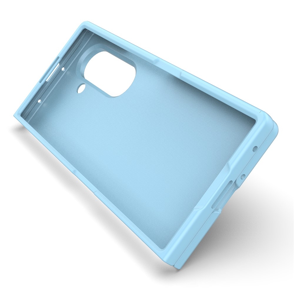 Rugg odolný gelový obal na Samsung Galaxy Z Fold7 5G - světlemodrý