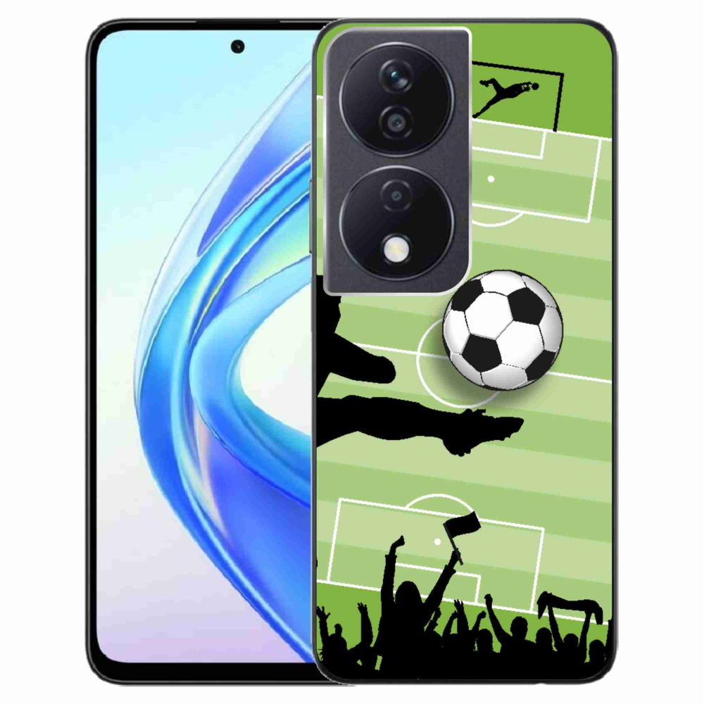 Gelový kryt mmCase na Honor X7b/Honor 90 Smart - fotbal 3