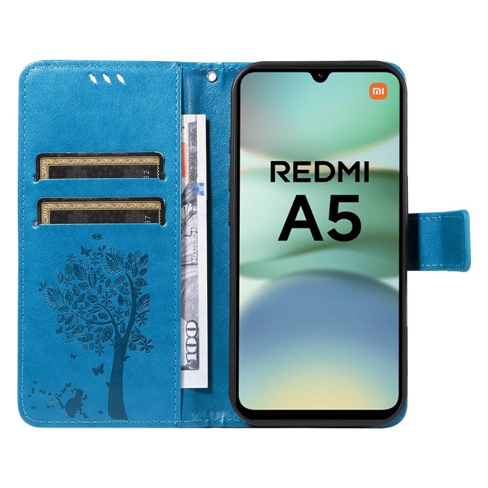 Trees knížkové pouzdro na Xiaomi Redmi A5 (171.7x77.8x8.3mm) - modré