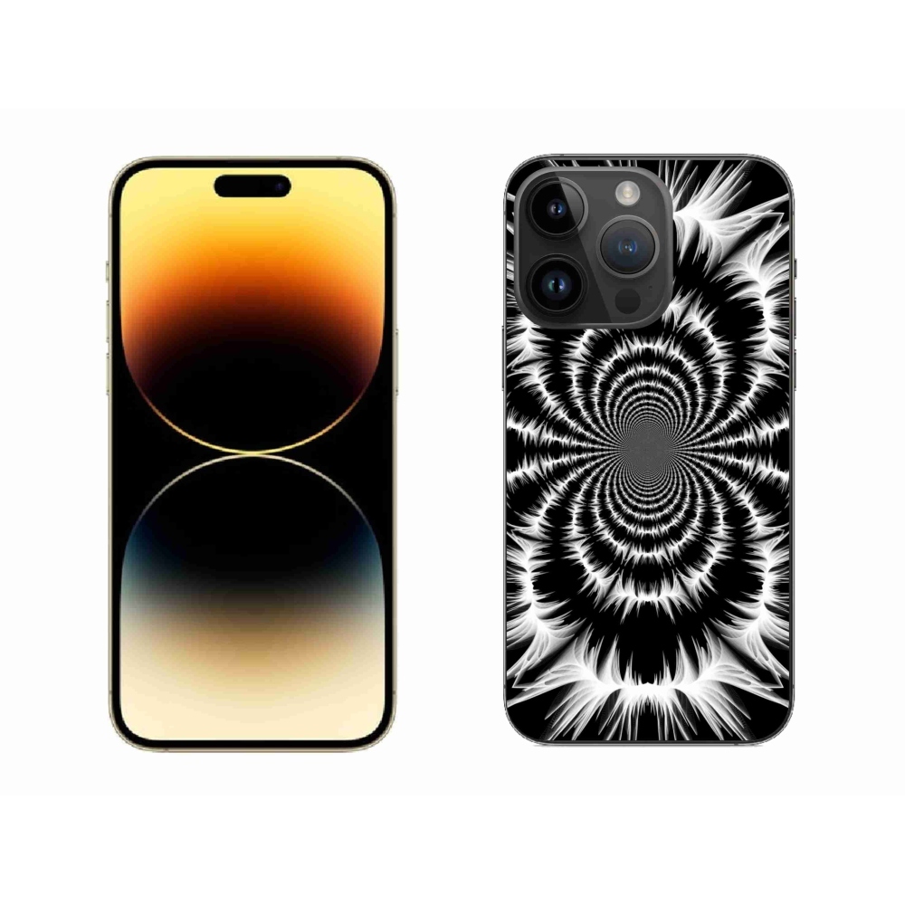 Gelový kryt mmCase na iPhone 14 Pro Max - abstrakt 23