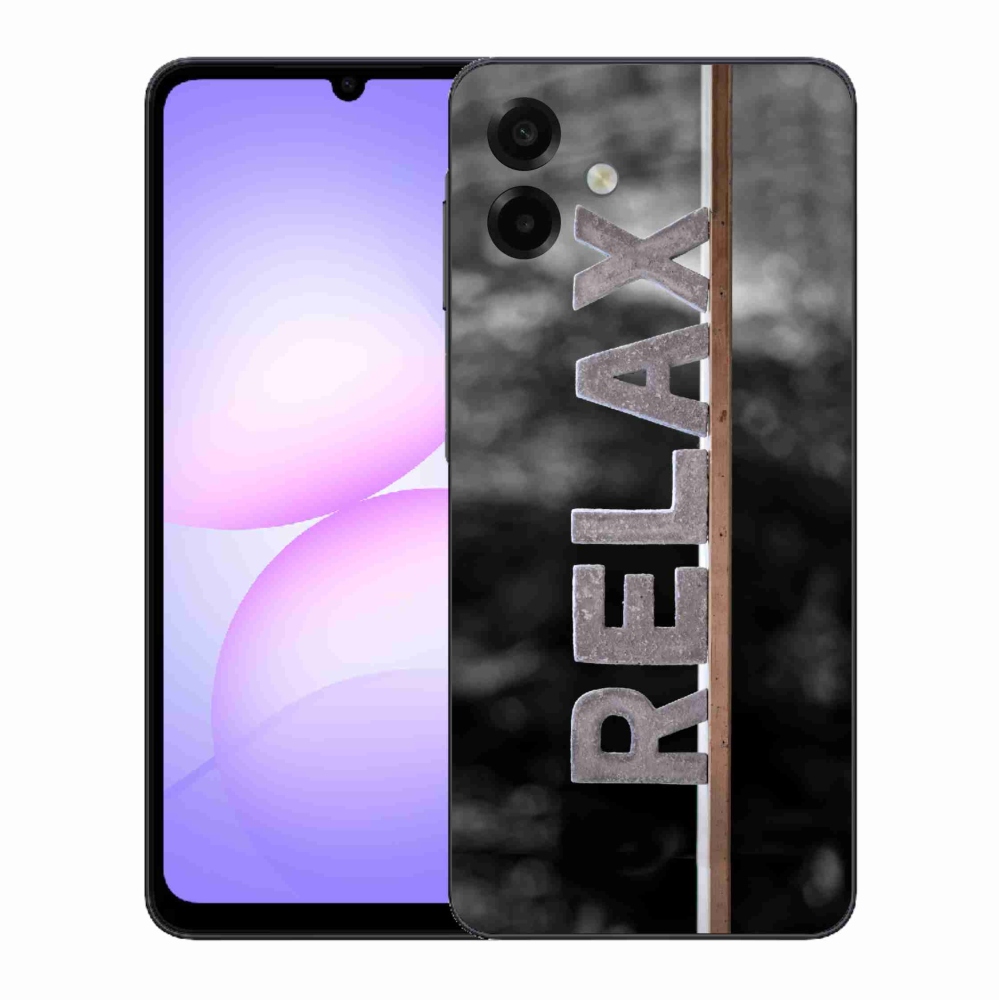 Gelový kryt mmCase na Samsung Galaxy A07 4G - relax 1