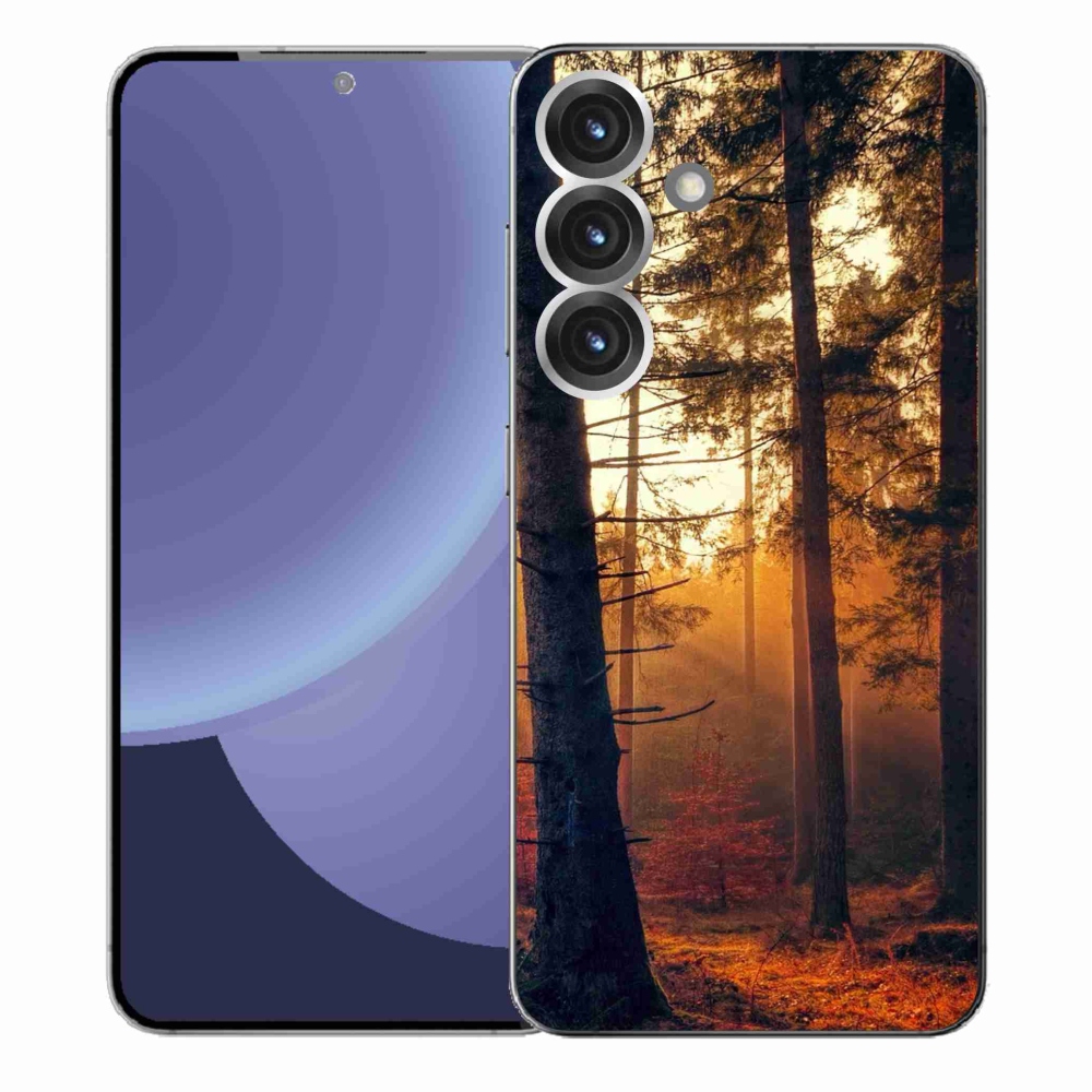 Gelový kryt mmCase na Samsung Galaxy S25+ - les