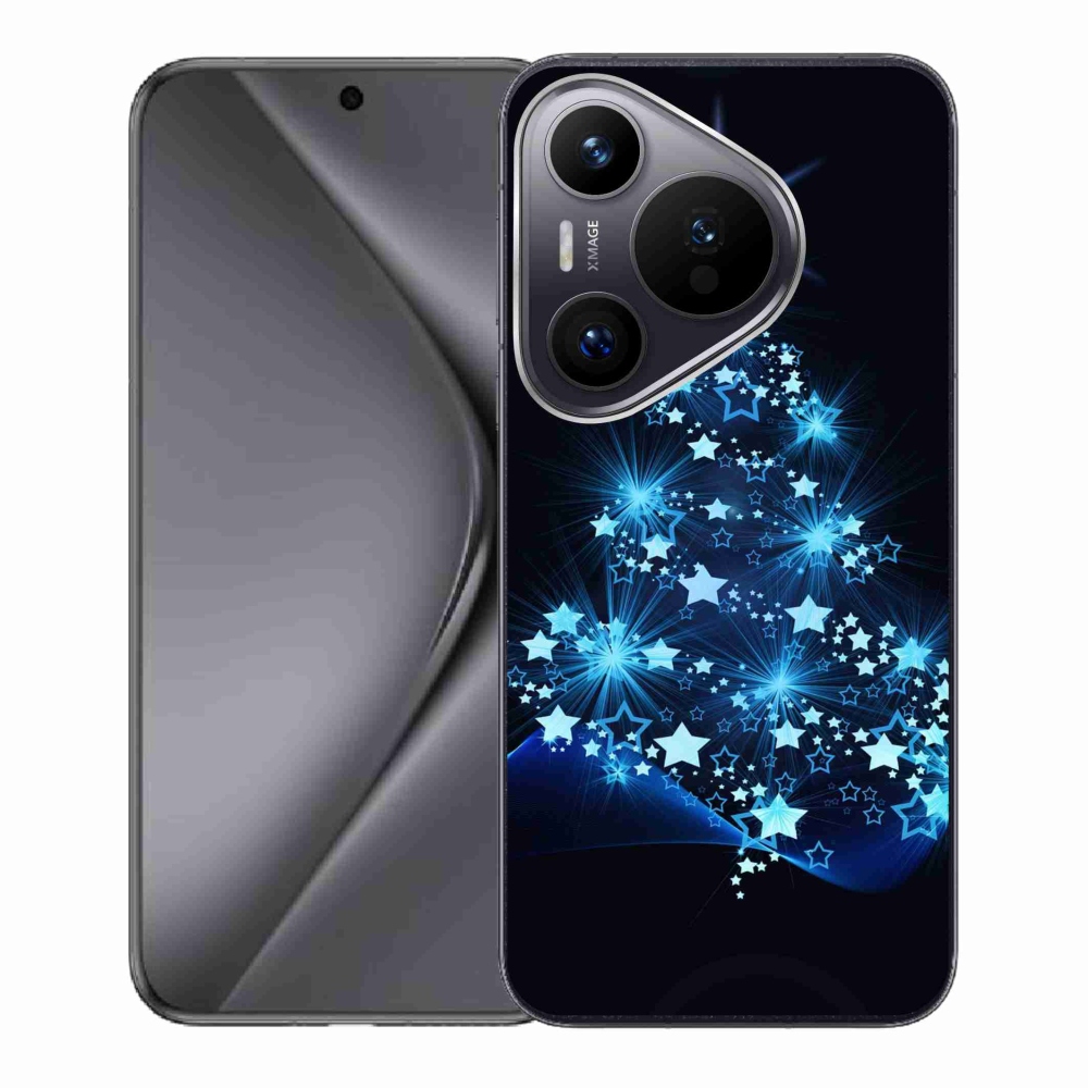 Gelový kryt mmCase na Huawei Pura 70 - vánoční stromek