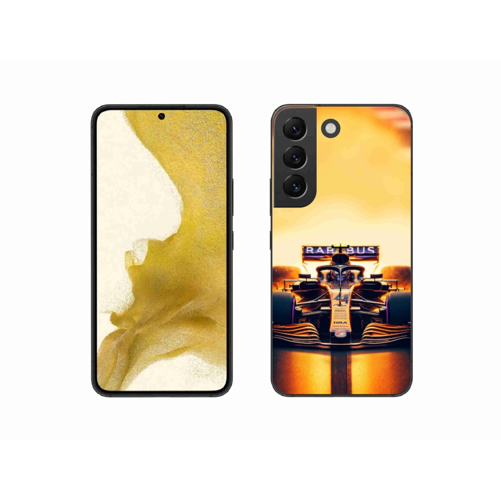 Gelový kryt mmCase na Samsung Galaxy S22 5G - formule