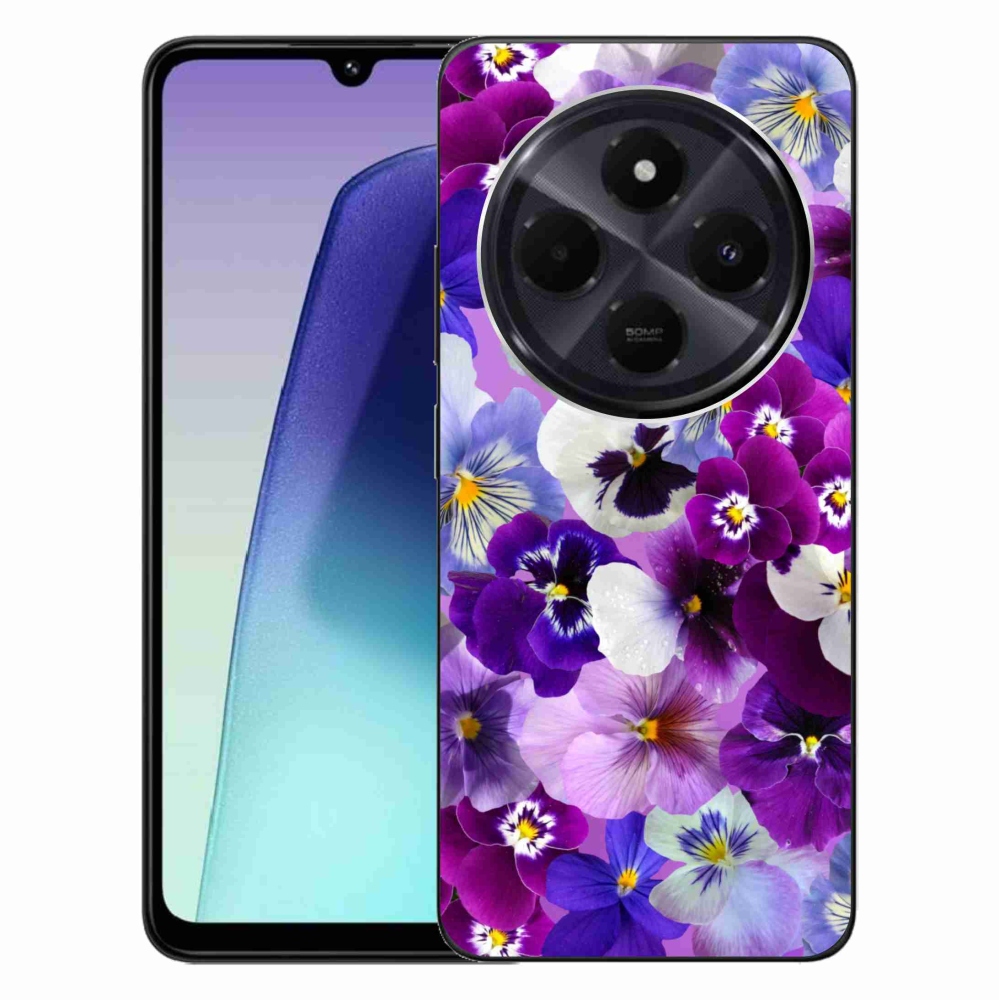 Gelový kryt mmCase na Xiaomi Redmi 14C/Poco C75 - květiny 9