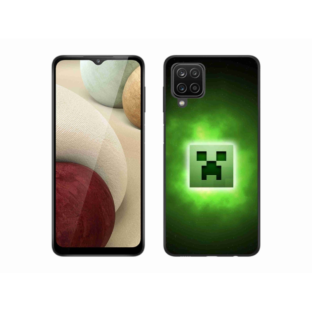 Gelový kryt mmCase na Samsung Galaxy M12 - minecraft