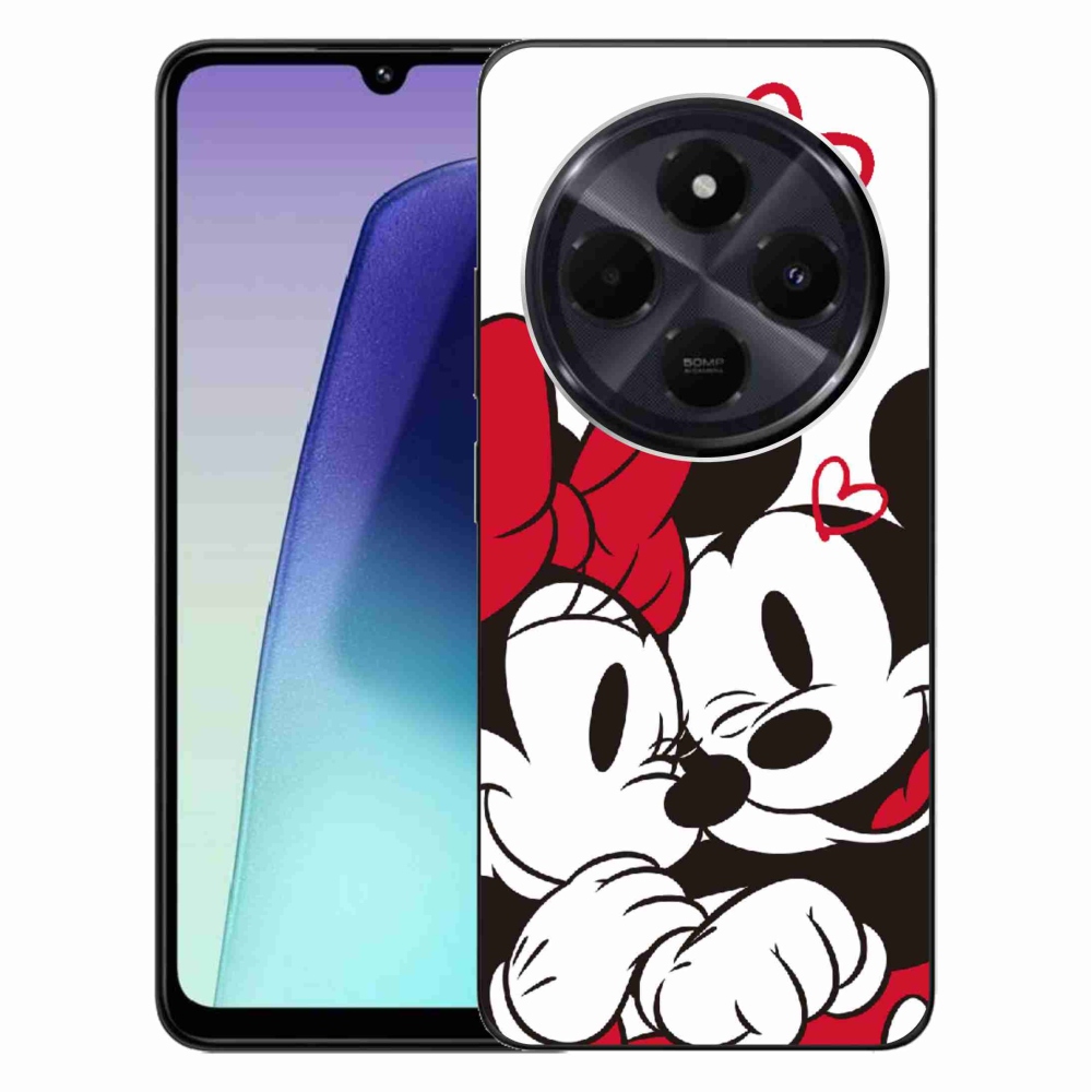 Gelový kryt mmCase na Xiaomi Redmi 14C/Poco C75 - minnie a mickey