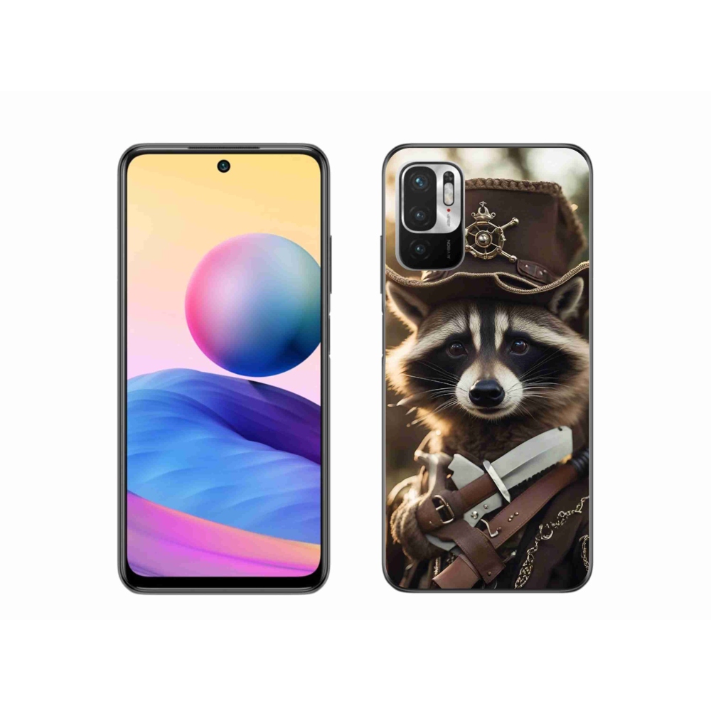 Gelový kryt mmCase na Xiaomi Poco M3 Pro/5G - mýval v uniformě