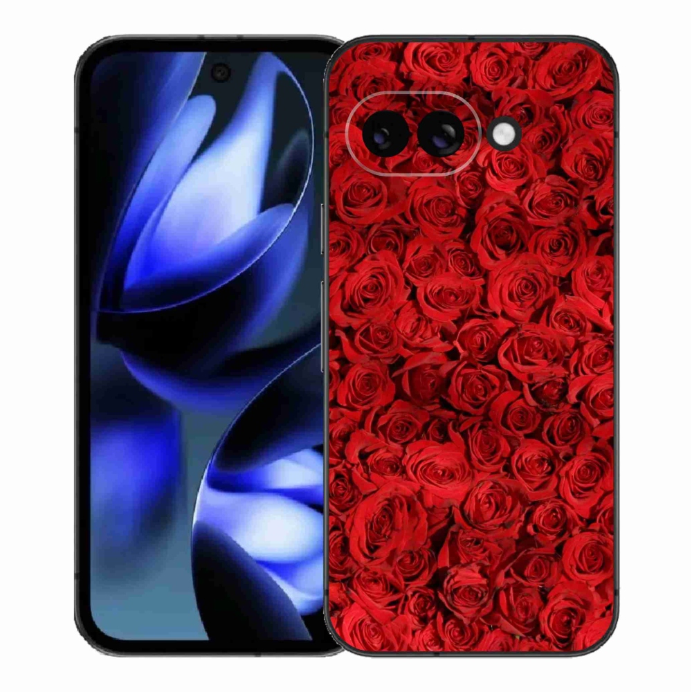Gelový kryt mmCase na Google Pixel 9a - růže