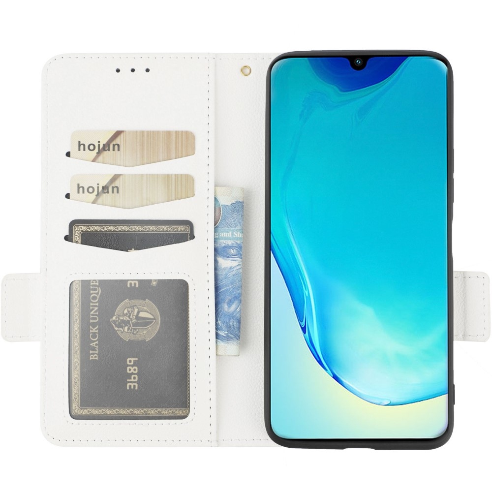 Wallet knížkové pouzdro na Vivo X80 Lite - bílé