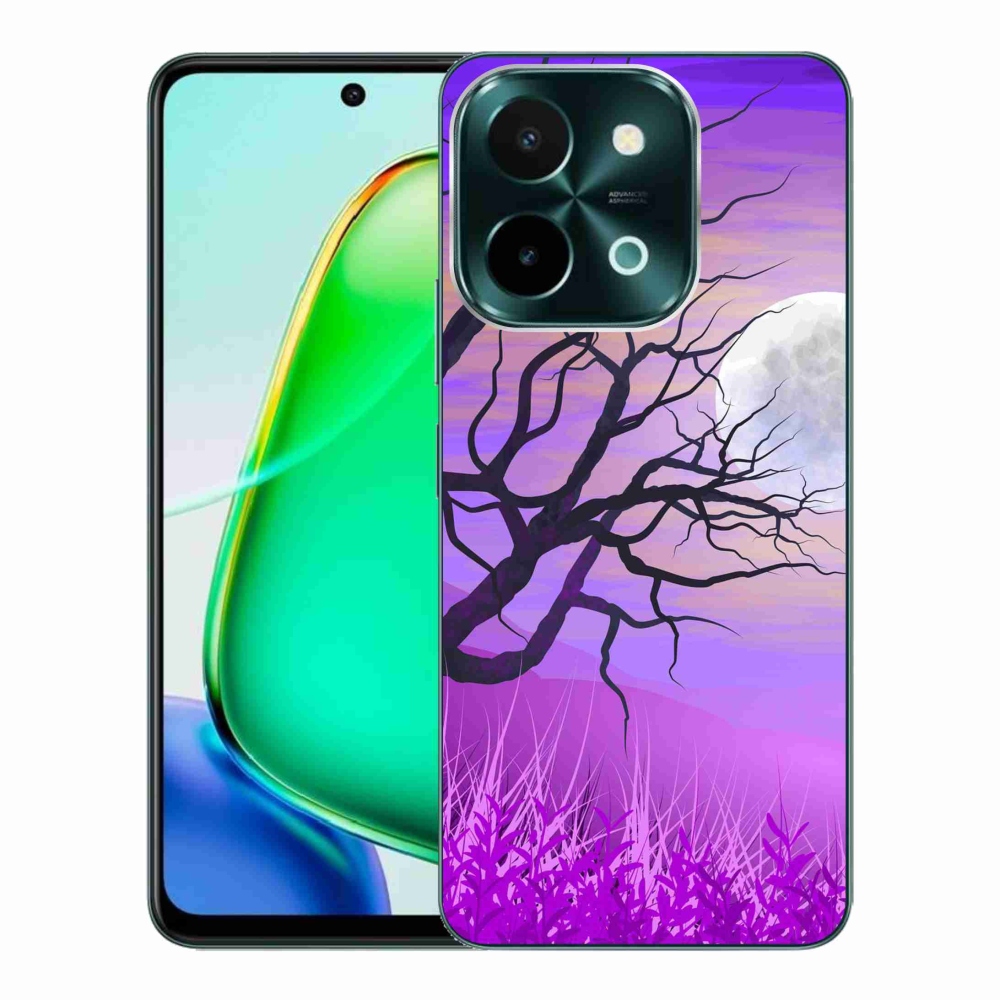 Gelový obal mmCase na Vivo Y28 - kreslený opadaný strom