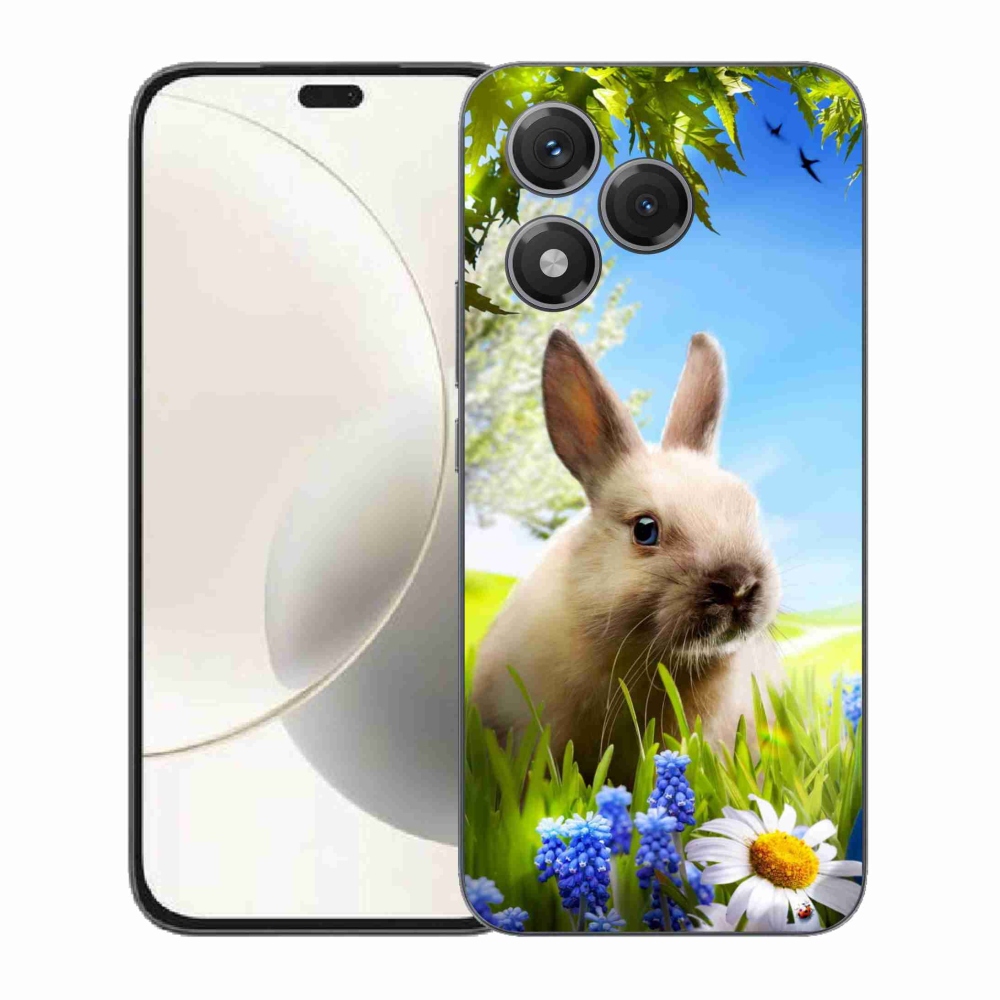 Gelový kryt mmCase na Honor 400 Lite - zajíček
