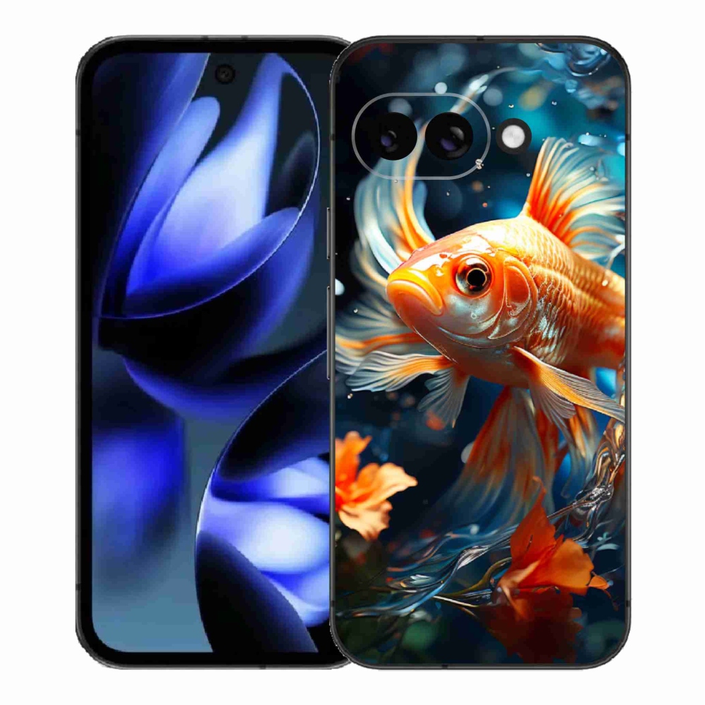 Gelový kryt mmCase na Google Pixel 9a - rybka