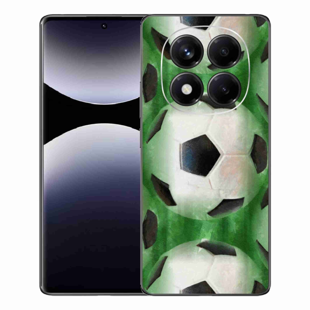 Gelový kryt mmCase na Xiaomi Redmi Note 14 Pro - fotbalový míč
