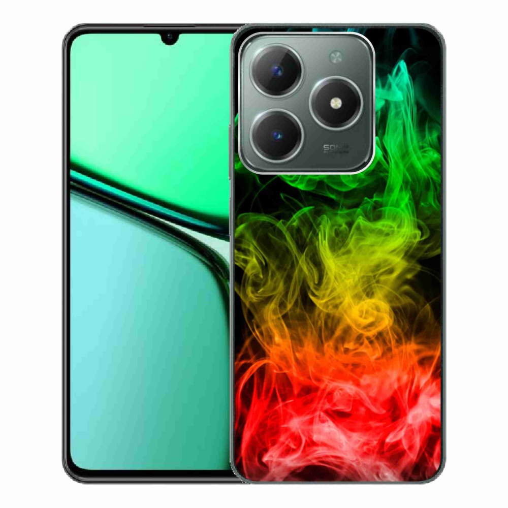 Gelový kryt mmCase na Realme C61 - abstraktní vzor 7