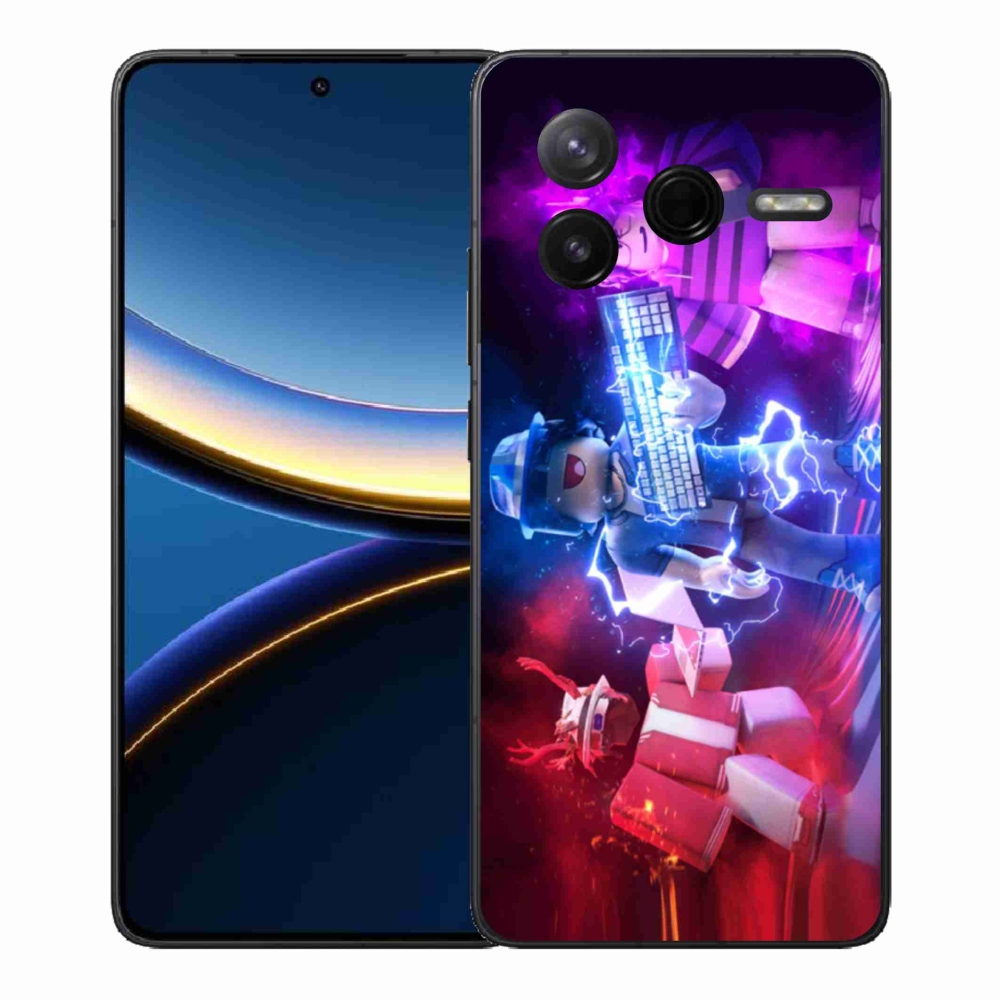 Gelový kryt mmCase na Xiaomi Poco F7 Pro - roblox