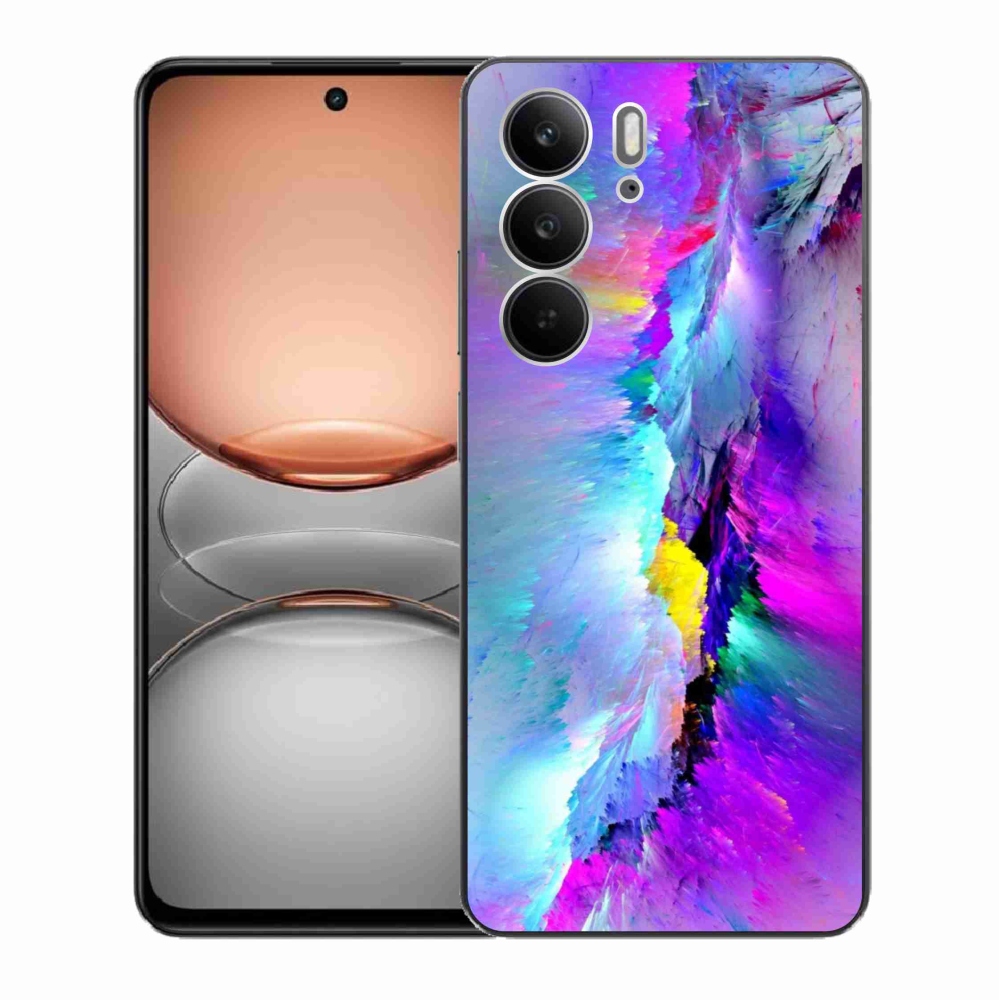 Gelový kryt mmCase na Realme C75 - abstrakt
