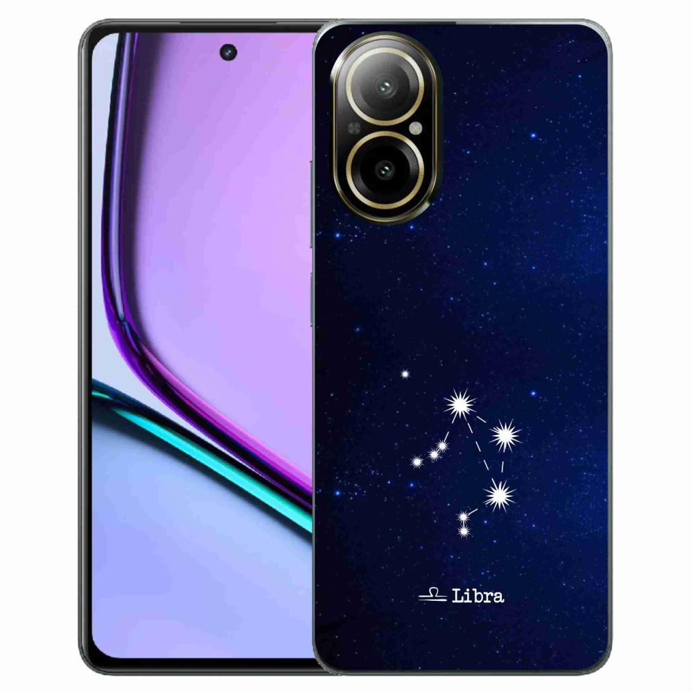 Gelový kryt mmCase na Realme C67 - souhvězdí Váhy