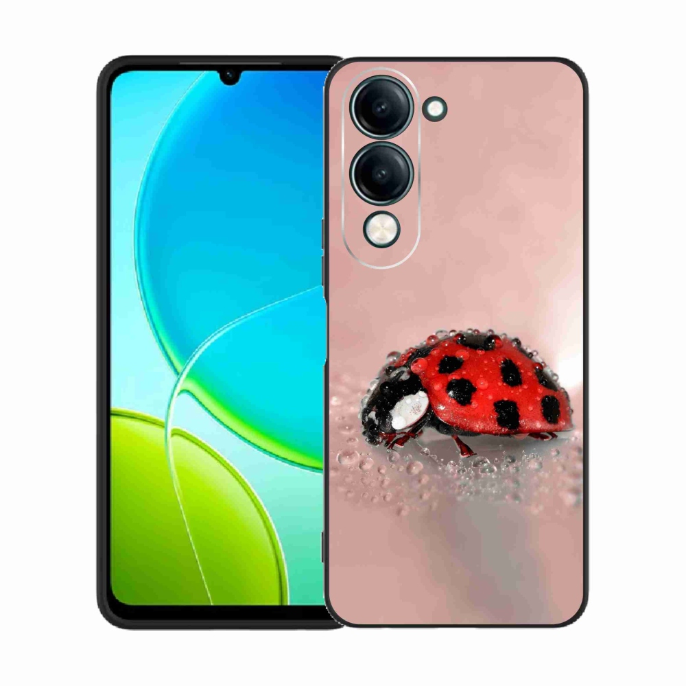 Gelový kryt mmCase na Vivo Y29s 5G - beruška