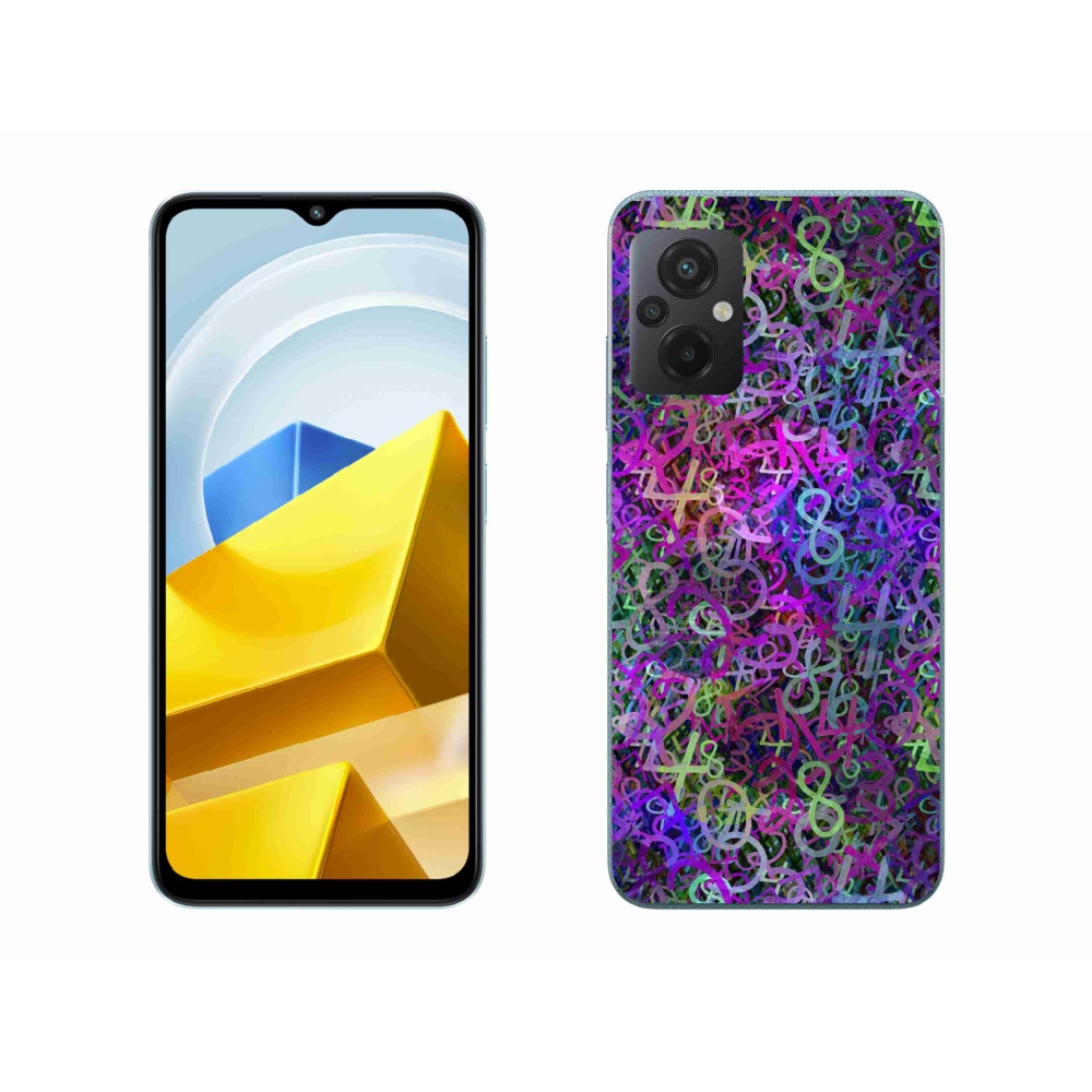 Gelový kryt mmCase na Xiaomi Poco M5 4G - abstraktní motiv 25