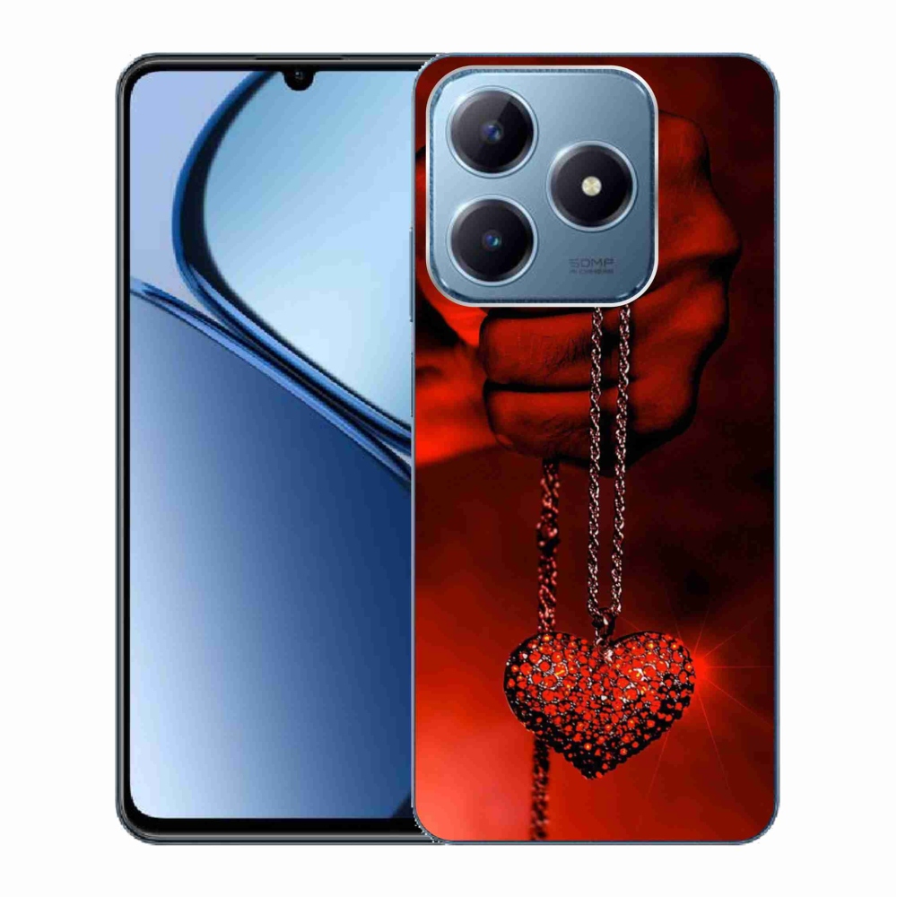 Gelový kryt mmCase na Realme C63 - náhrdelník