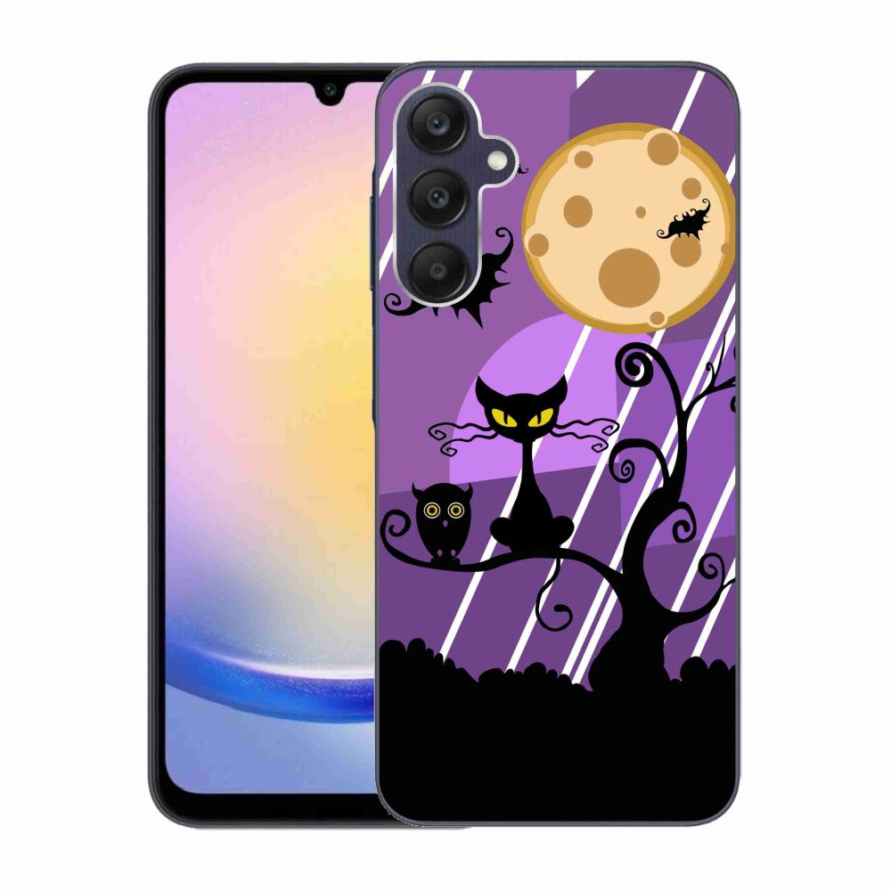 Gelový kryt mmCase na Samsung Galaxy A25 5G - halloween