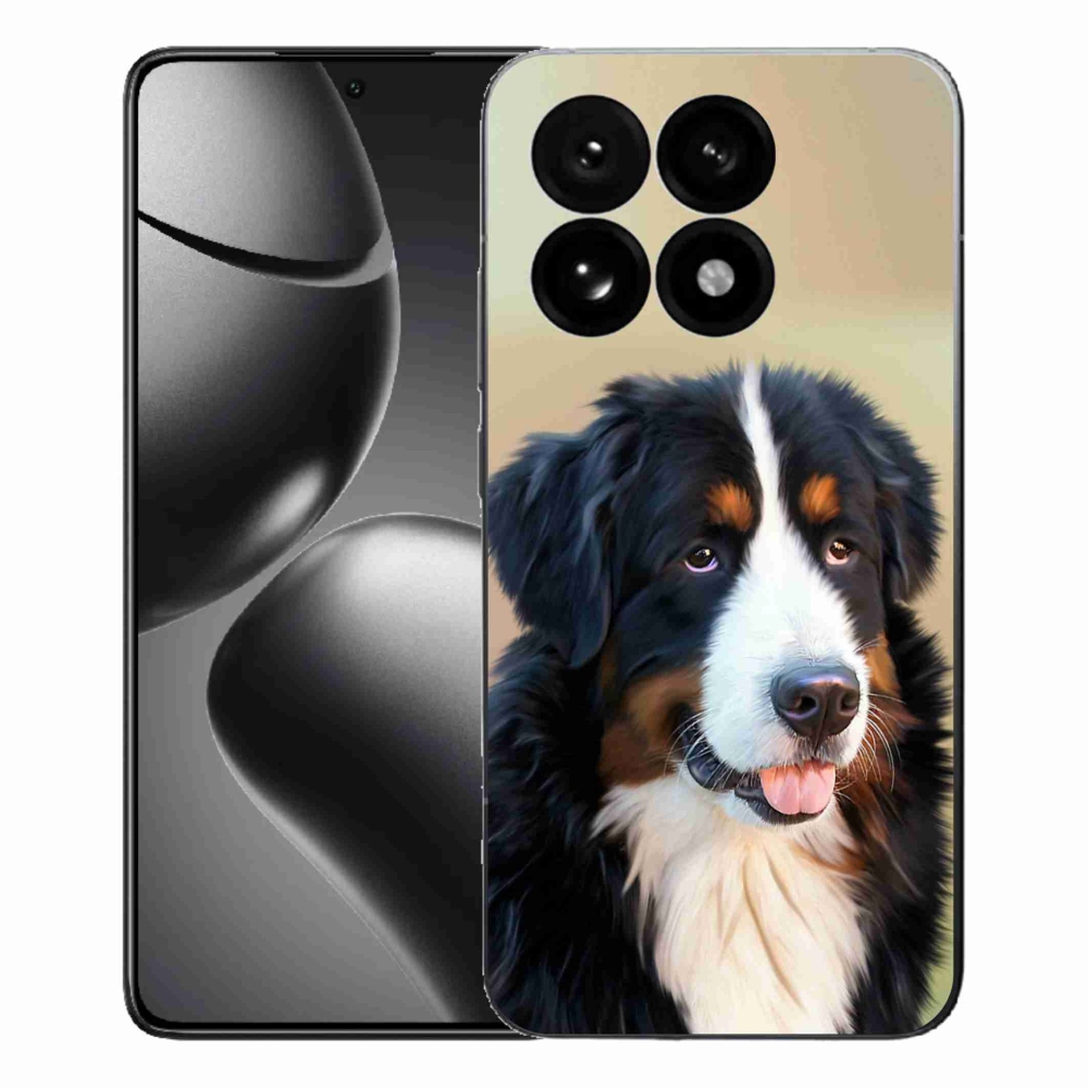 Gelový kryt mmCase na Xiaomi 15T - bernský salašnický pes