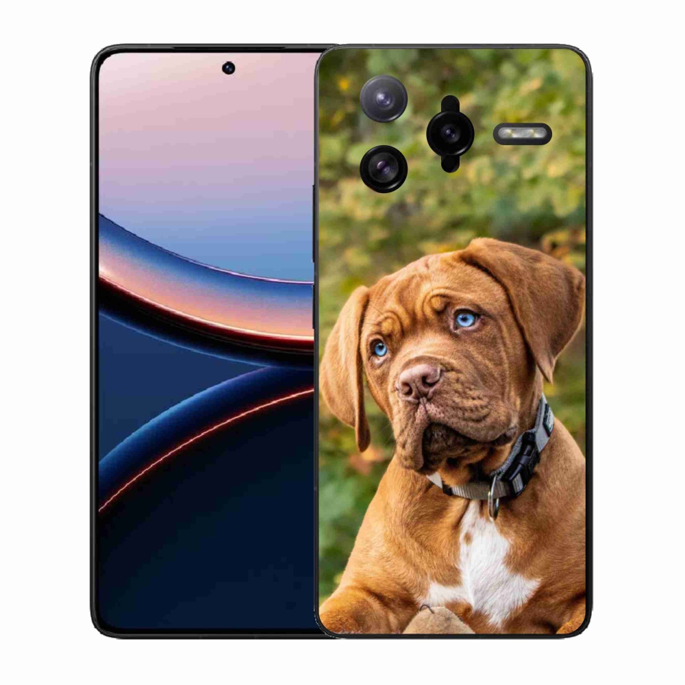 Gelový kryt mmCase na Xiaomi Poco F7 Ultra - štěně 