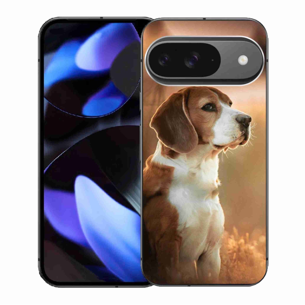 Gelový kryt mmCase na Google Pixel 9/9 Pro - bígl