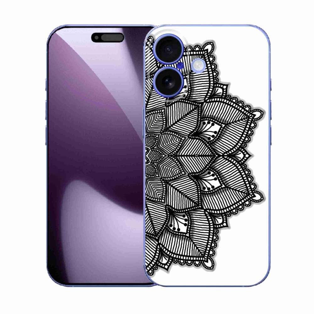 Gelový kryt mmCase na iPhone 17 - mandala