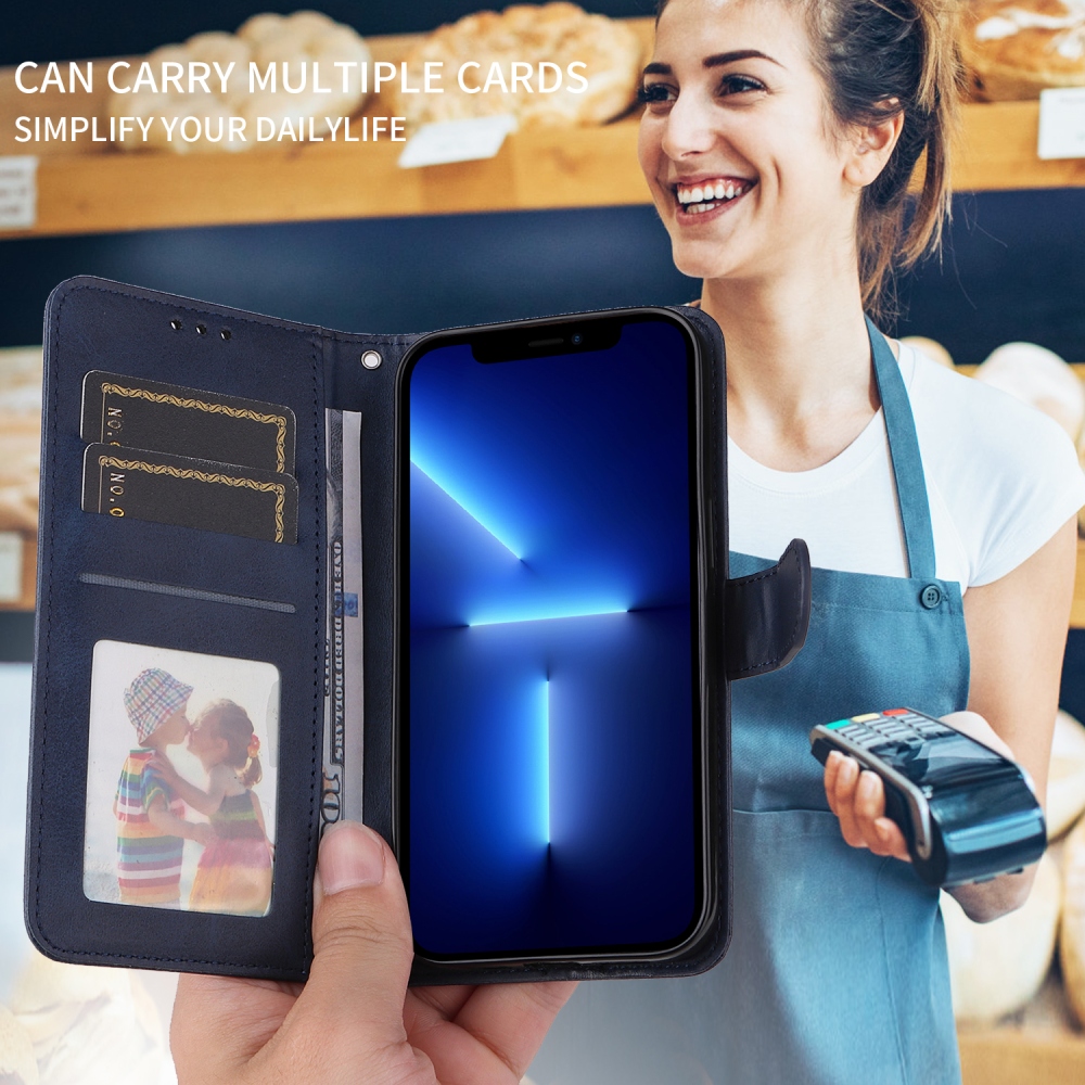 Clots knížkové pouzdro na Xiaomi Poco F7 5G - modré