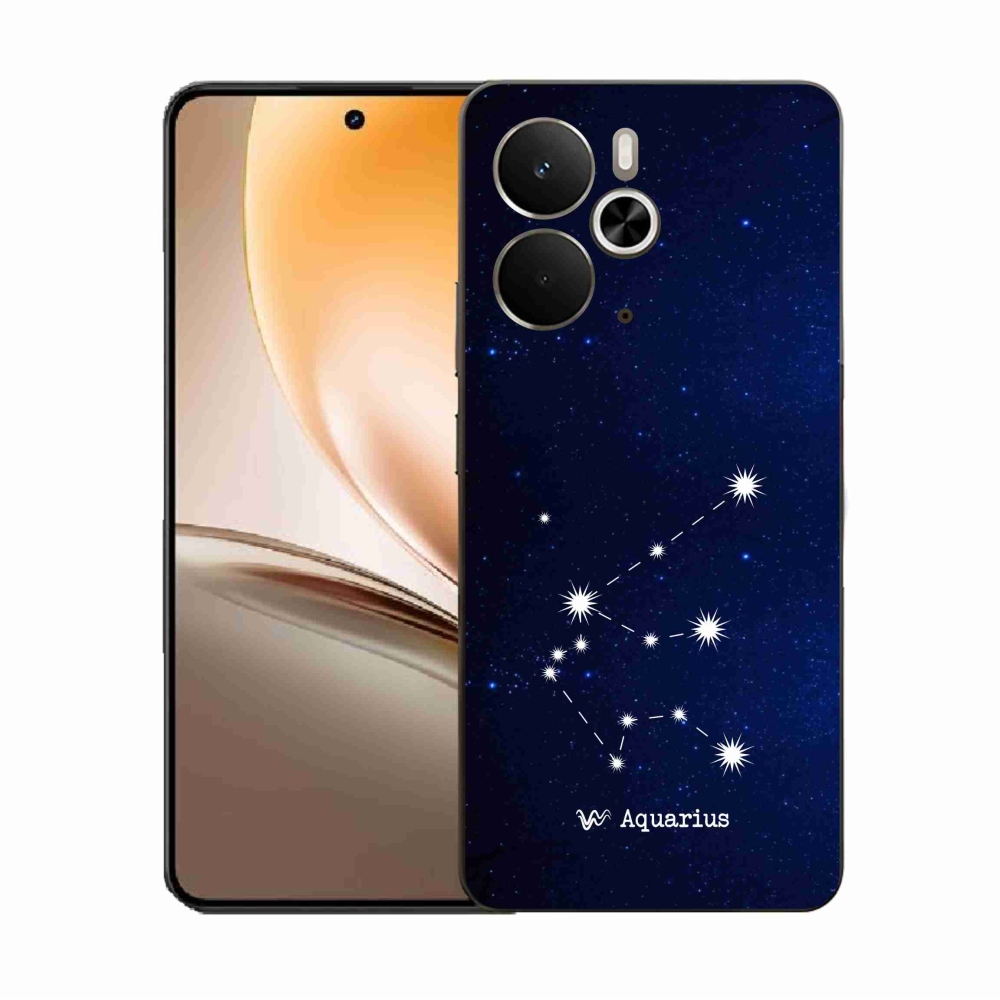 Gelový kryt mmCase na Realme 14 5G - souhvězdí Vodnáře