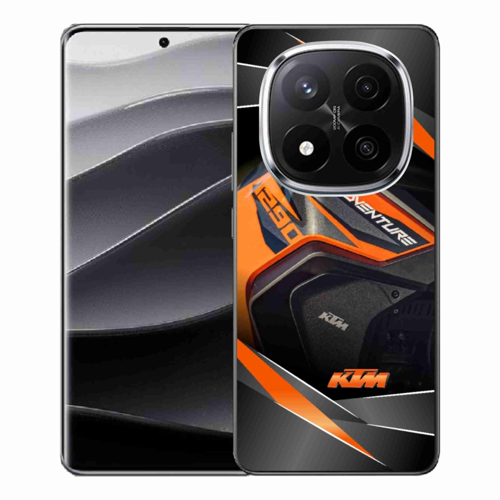 Gelový kryt mmCase na Xiaomi Redmi Note 14 Pro+ 5G - motorka ktm