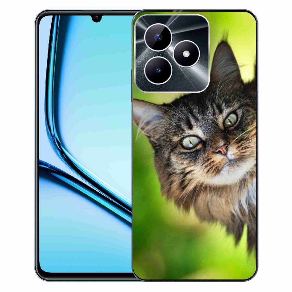 Gelový kryt mmCase na Realme Note 50 - kočka 3